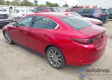 2019 Mazda Mazda3 Premium Package из США, поврежденный, VIN 3MZBPAEM6KM103636